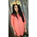 Embroidered dress "Aurora"